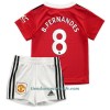 Conjunto (Camiseta+Pantalón Corto) Manchester United B.Fernandes 8 Primera Equipación 2022-23 - Niño